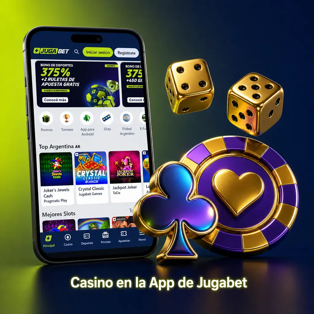 Casino en vivo en la app de Jugabet
