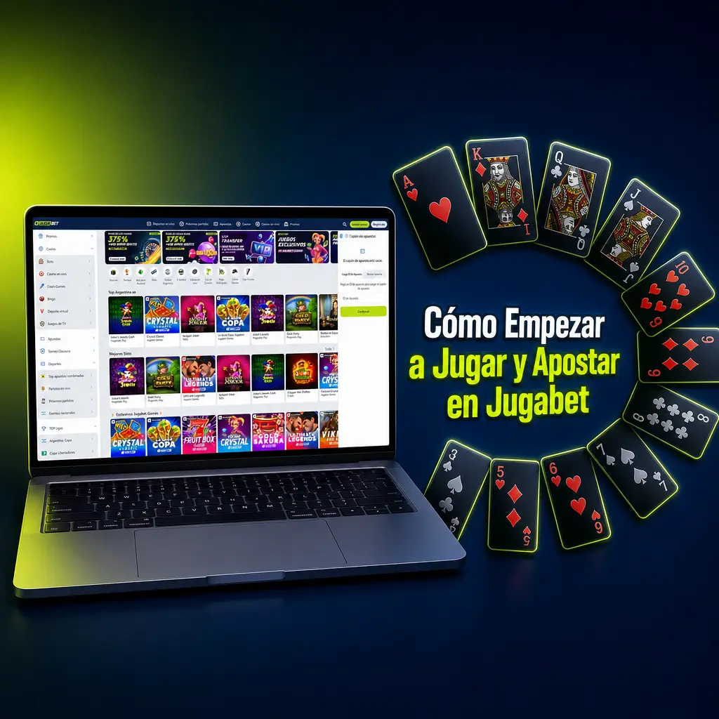 Pasos para registrarse y apostar en Jugabet