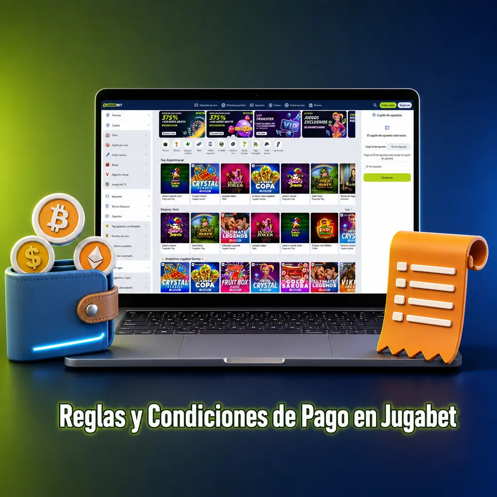 Reglas y condiciones de pago en Jugabet