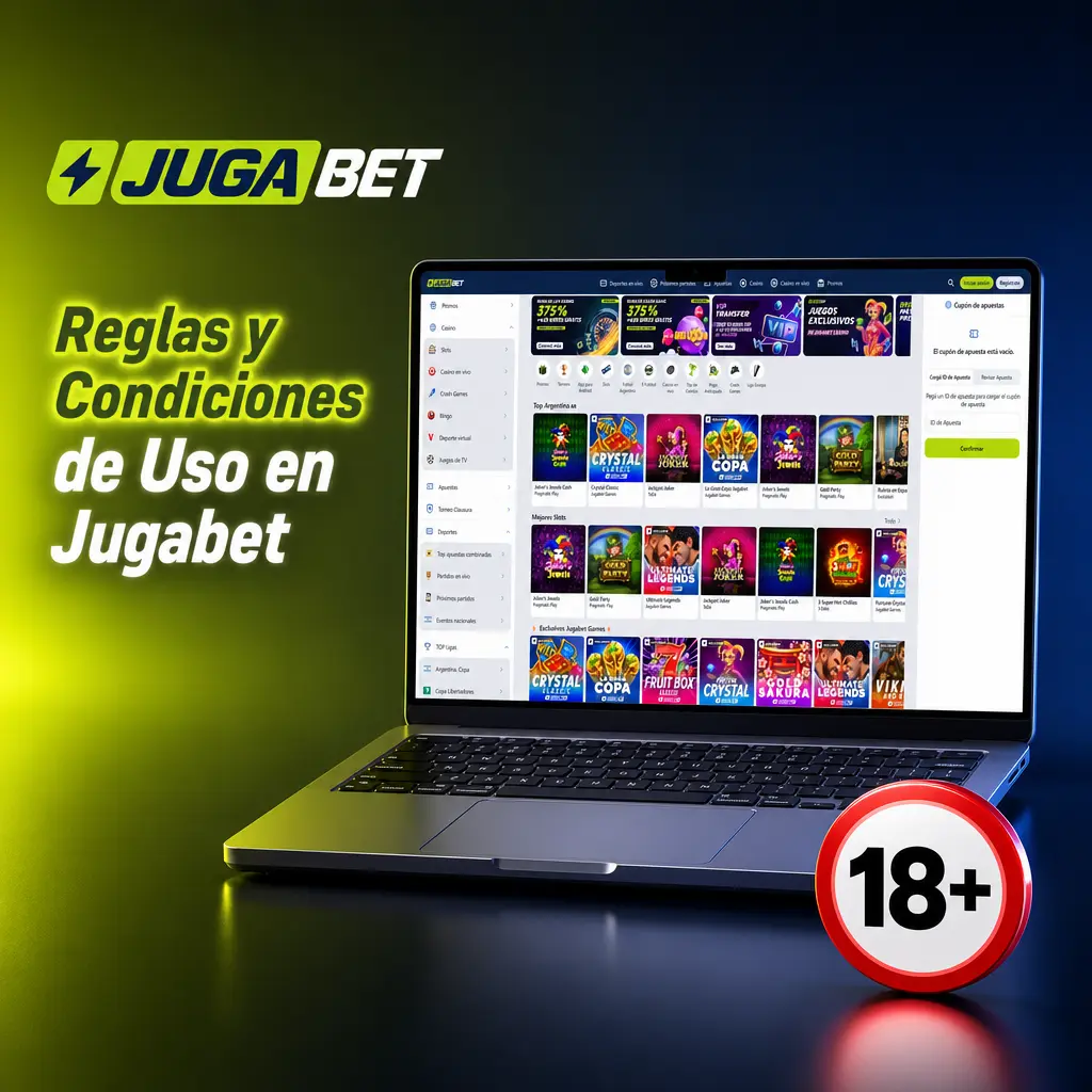 Reglas y condiciones de uso en Jugabet Argentina