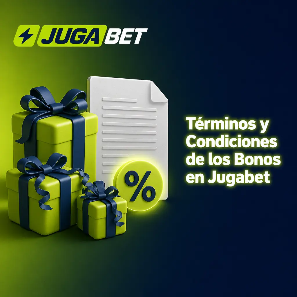 Términos y condiciones de bonos en Jugabet